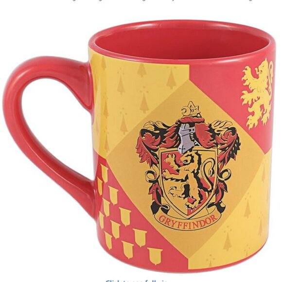 Harry Potter Gryffindor House Crest Ceramic Mug, 14 Ounces - Picture 2 of 2